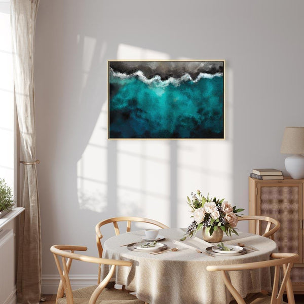 Quadro - Blue Lagoon (1 Part) Wide