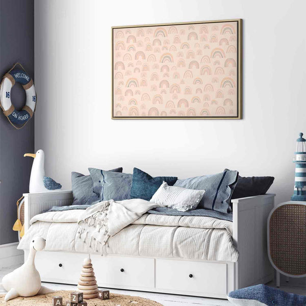 Quadro - August Sky - Various Sizes of Rainbows in Calm Colors