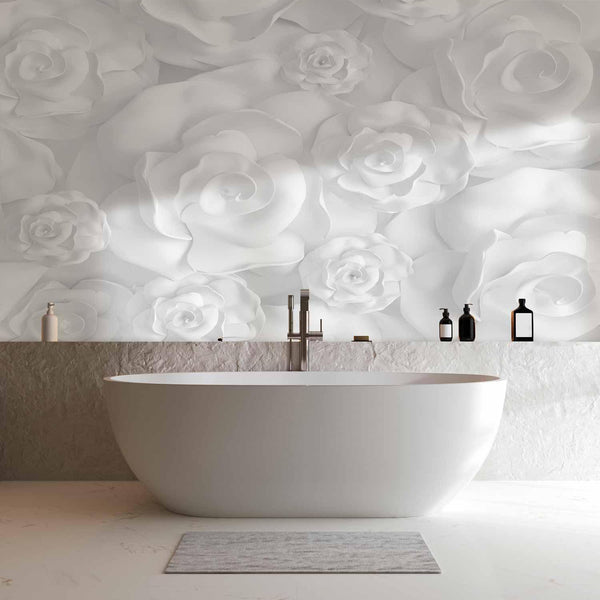 Carta da parati - Plaster Flowers