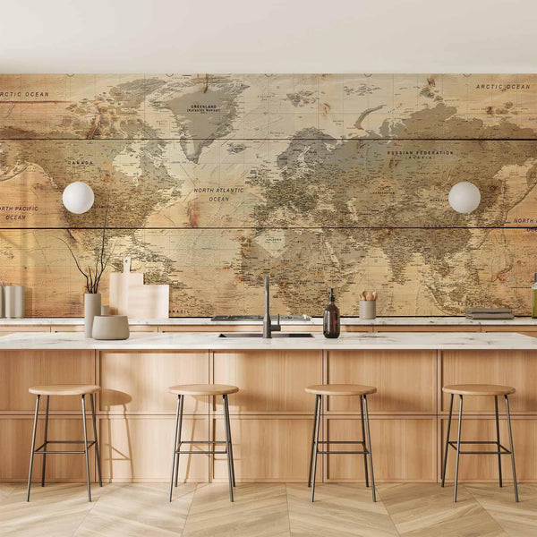 Carta da parati - Map on Boards