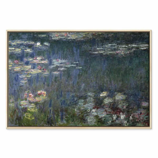 Quadro - Claude Monet – Waterlilies: Green Reflections