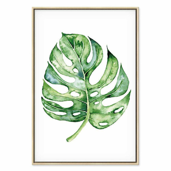 Quadro - Watercolor Monstera (1 Part) Vertical