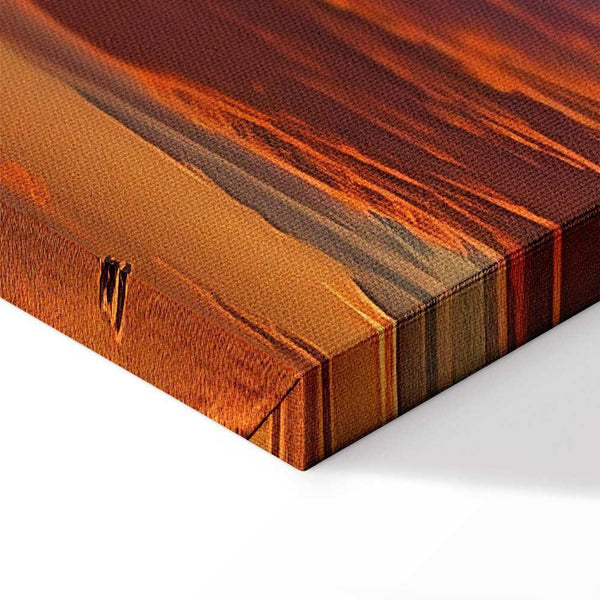 Quadro - Beautiful Sunset - Clouds in Warm Shades