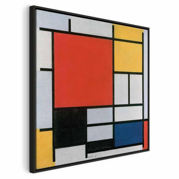 Quadro - Piet Mondrian – Composition with red, yellow blue and black