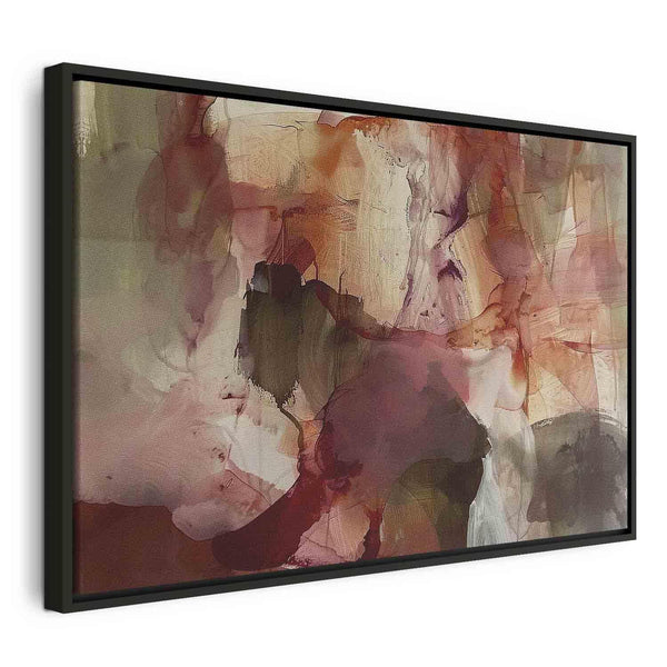 Quadro - Spring composition – transparencies and forms in watercolor style