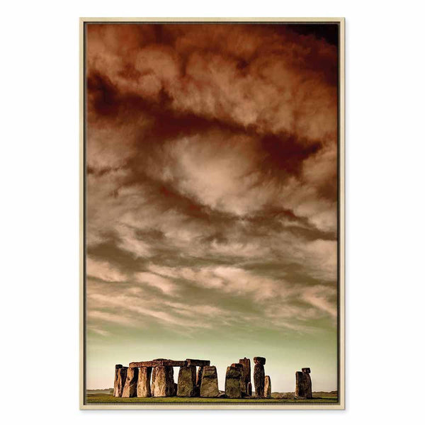 Quadro - Clouds Over Stonehenge (1 Part) Vertical