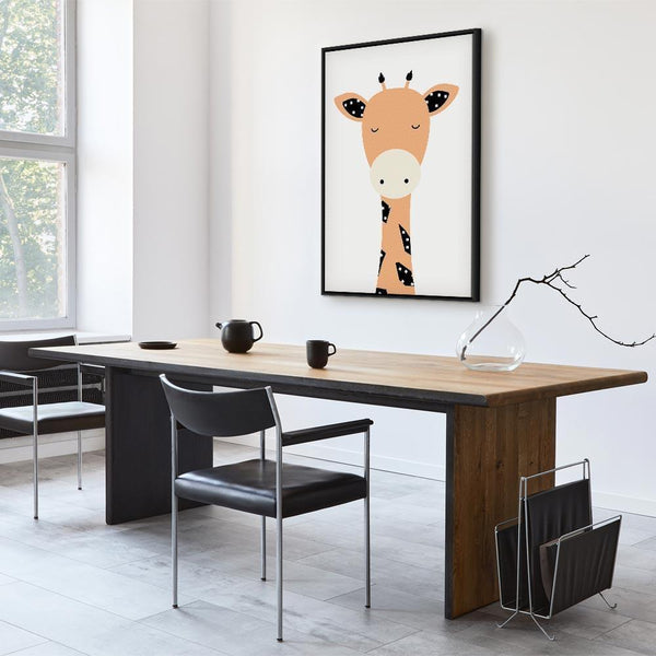 Quadro - Funny Giraffe (1 Part) Vertical