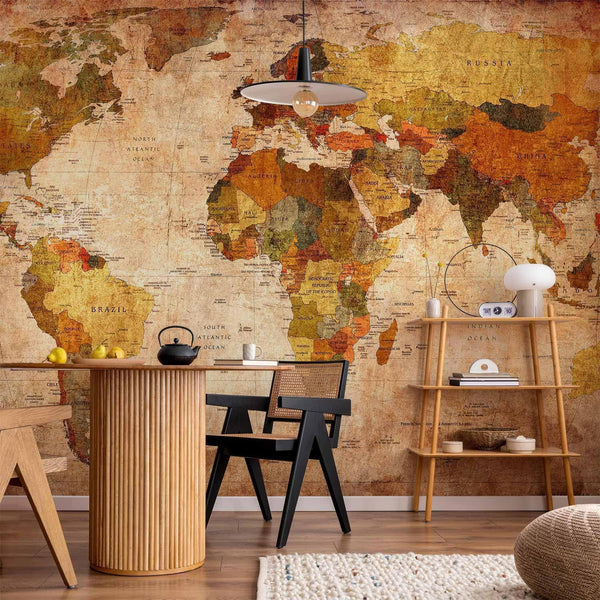Carta da parati - Old World Map