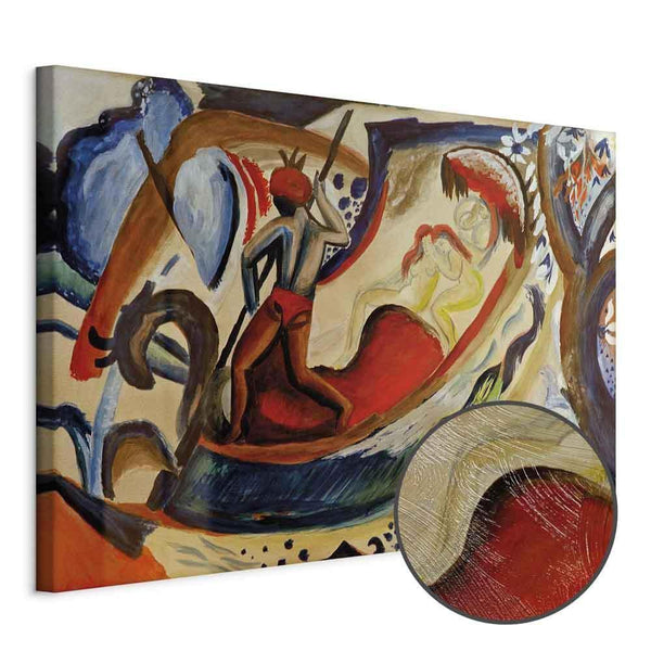 Quadro - August Macke – Nackte Mädchen in der Barke