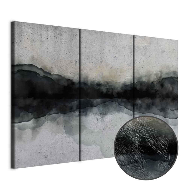 Quadro - Mountain Surface of the Lake (3 Parts)
