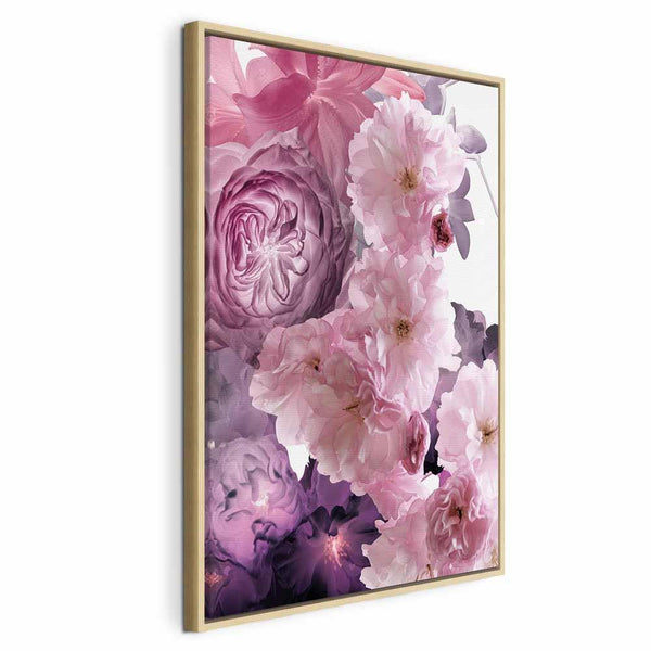 Quadro - Garden of Floral Scents (1-part) - Nature in Shades of Pink