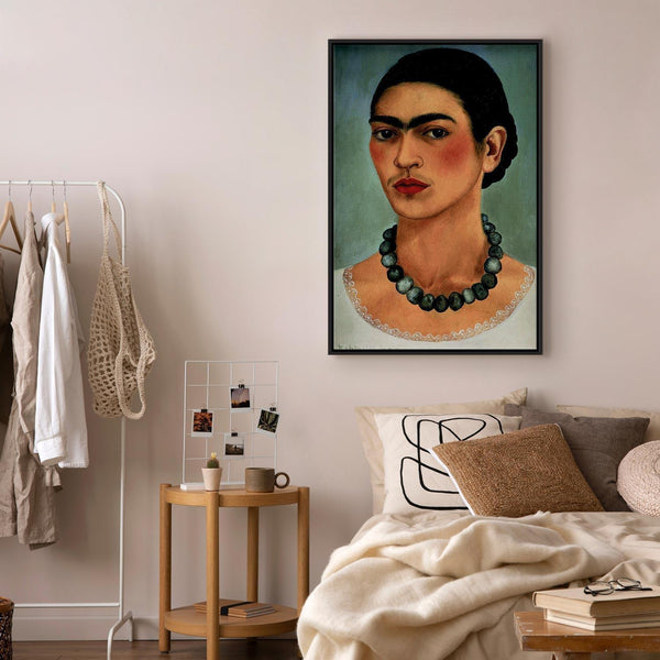 Quadro - Frida Kahlo – Self-Portrait with Beaded Necklace
