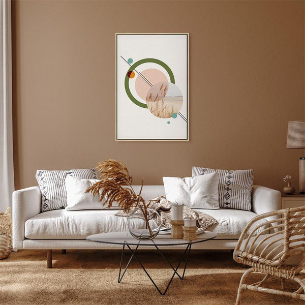 Quadro - Geometric Landscape (1 Part) Vertical