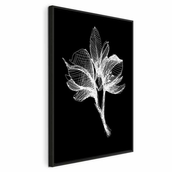 Quadro - Night Flower (1 Part) Vertical