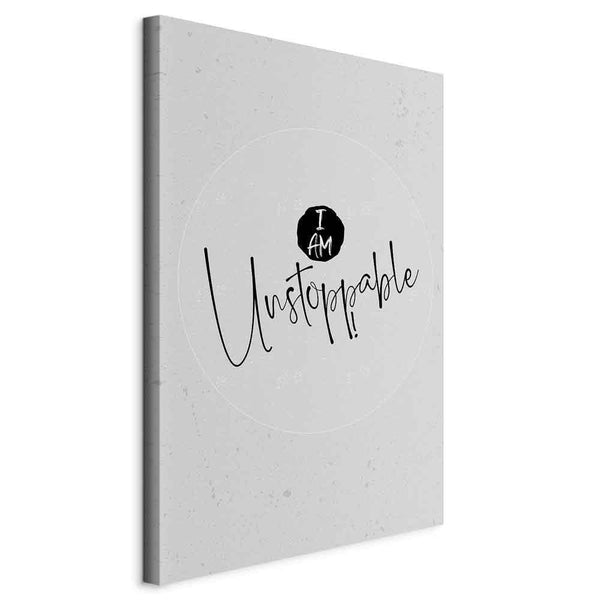 Quadro - I Am Unstoppable (1 Part) Vertical