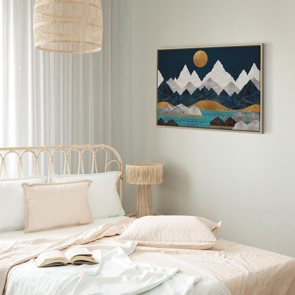 Quadro - Night in the Mountains (1 Part) Wide