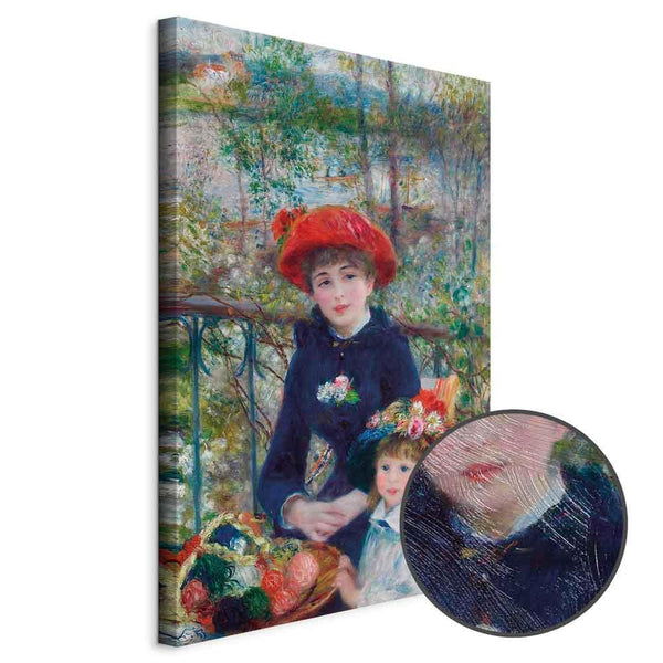 Quadro - Pierre-Auguste Renoir – Two Sisters (On the Terrace)