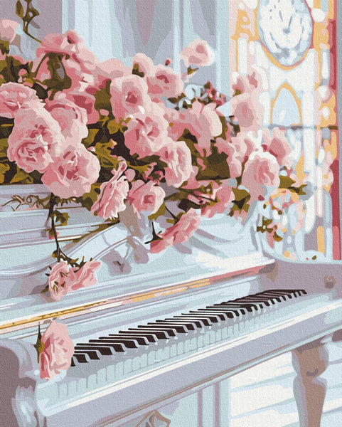 Quadro fai da te - Romantic piano