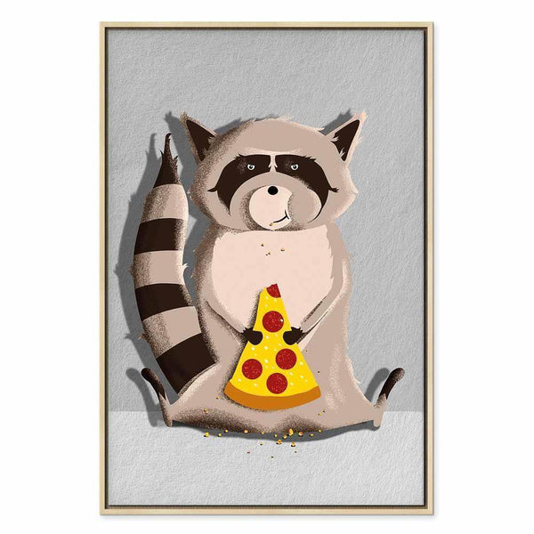 Quadro - Gourmand Raccoon (1 Part) Vertical