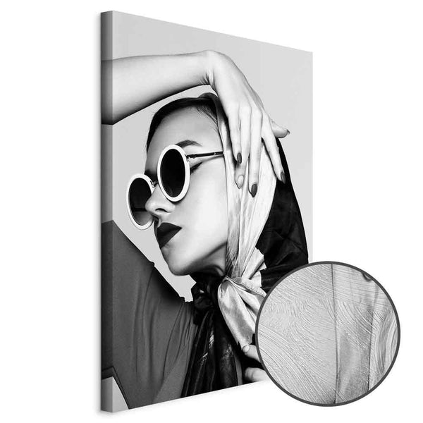 Quadro - Stylish Lady (1 Part) Vertical