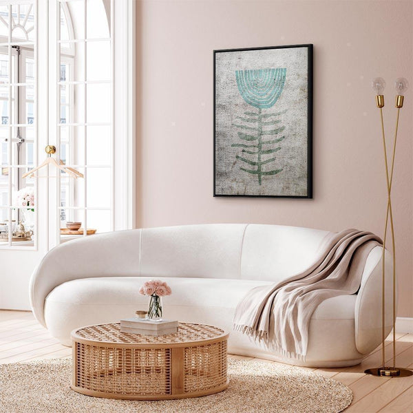 Quadro - Blue Lily (1 Part) Vertical