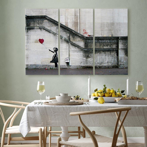 Quadro - Girl With a Balloon by Banksy