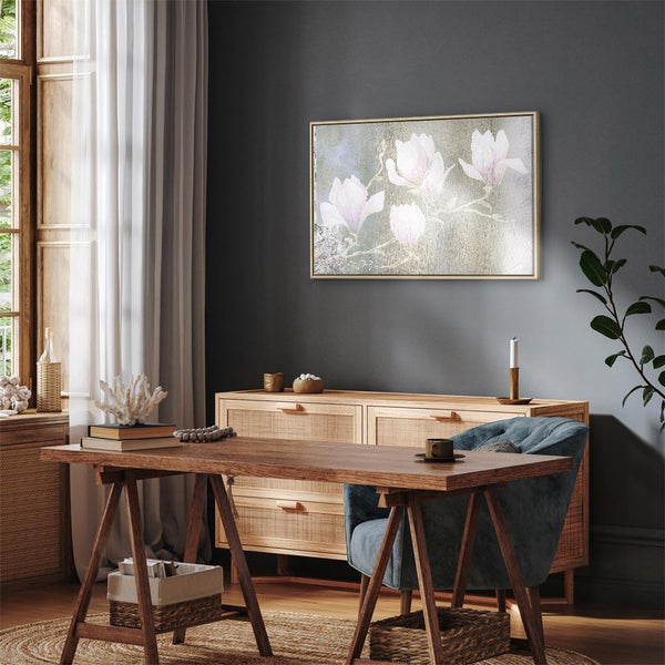 Quadro - White Magnolias (1 Part) Wide