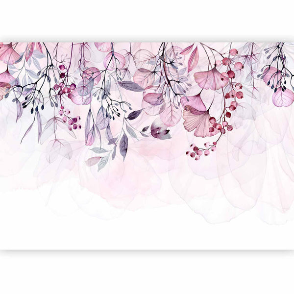 Carta da parati - Foggy Nature - Pink
