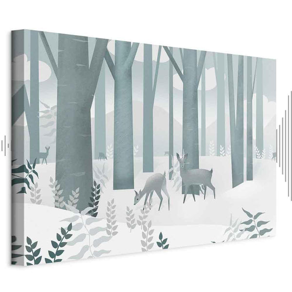 Quadro - Fairy-Tale Forest (1 Part) Vertical - First Variant