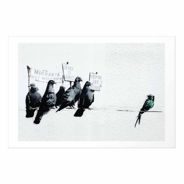 Poster - Xenophobic Pigeons