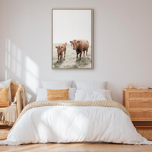 Quadro - Mother and Calf (1 Part) Vertical