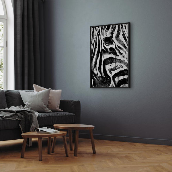 Quadro - Striped Nature (1 Part) Vertical