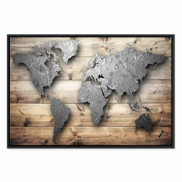 Quadro - Silver World