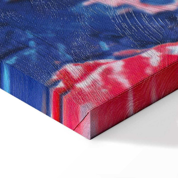 Quadro - Spring Shades - A Colorful Mix of Warm and Cool Tones on Canvas