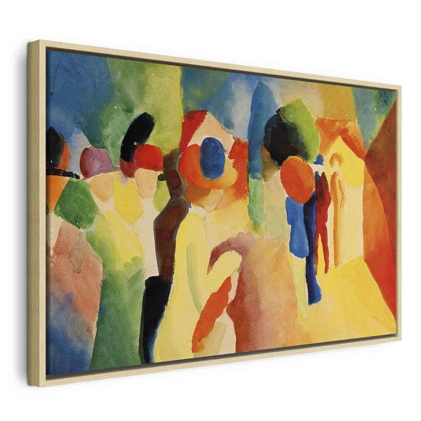 Quadro - August Macke – With a Yellow Jacket