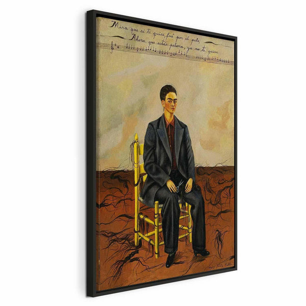 Quadro - Frida Kahlo – Self-Portrait with Cropped Hair
