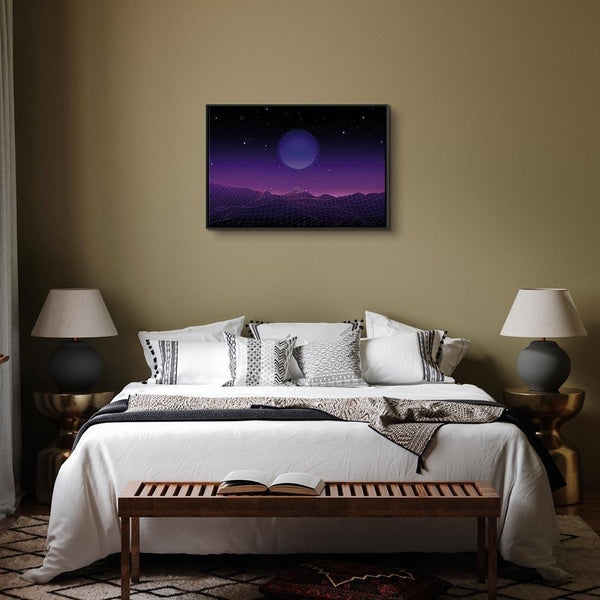 Quadro - Futuristic landscape 2 (1 Part) Wide