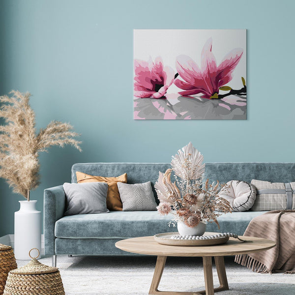 Quadro fai da te - Magnolia (White Background)