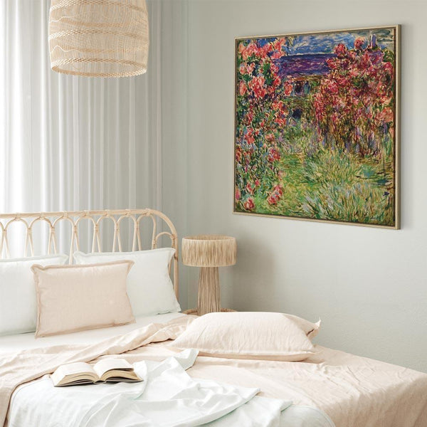 Quadro - Claude Monet – La maison dans les roses