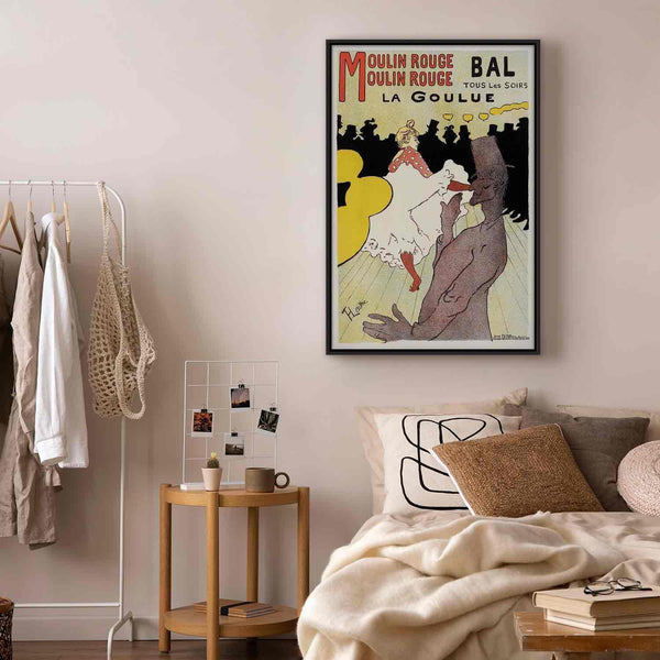 Quadro - Henri de Toulouse-Lautrec – Moulin Rouge – La Goulue