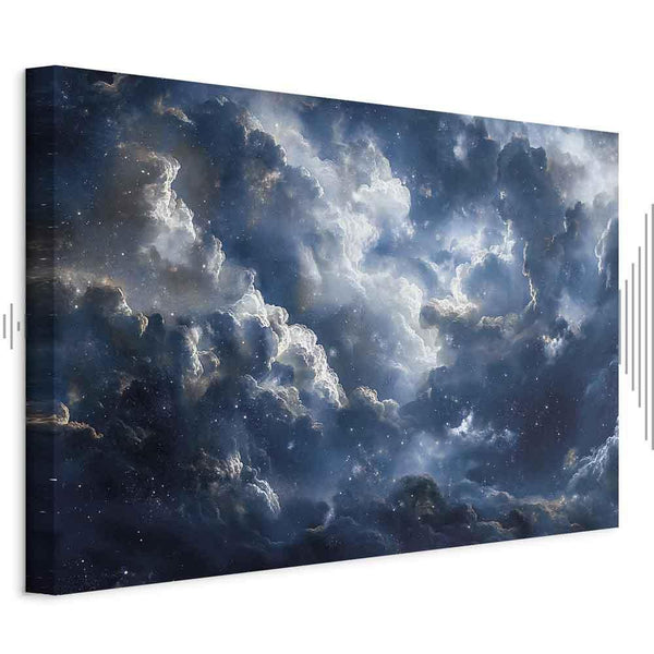 Quadro - Astronomical Wonders: Clouds and Stars in Harmonious Combination