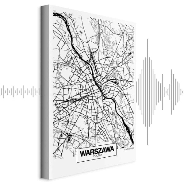 Quadro - City Plan: Warszawa (1 Part) Vertical