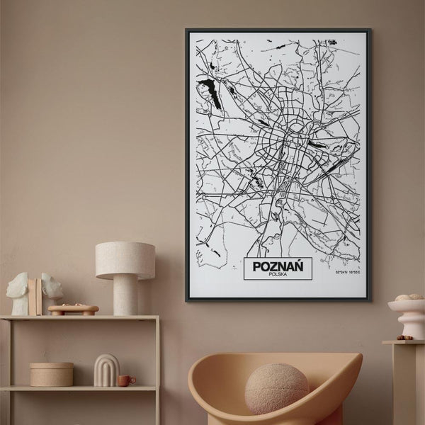 Quadro - City Plan: Poznan (1 Part) Vertical