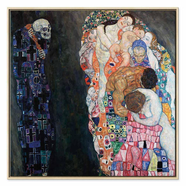 Quadro - Gustav Klimt – Death and Life