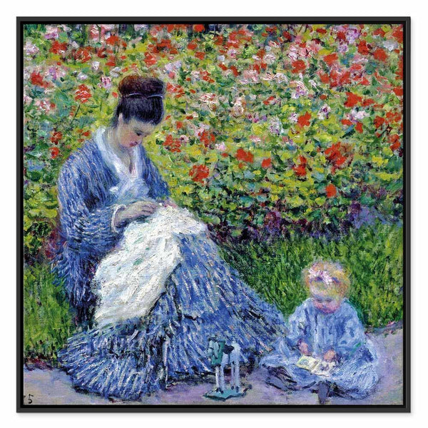 Quadro - Claude Monet – Madame Monet and Her Son