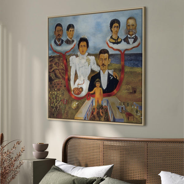 Quadro - Frida Kahlo – My Grandparents, My Parents and I