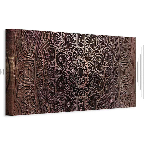 Quadro - Mandala: Amber Silence