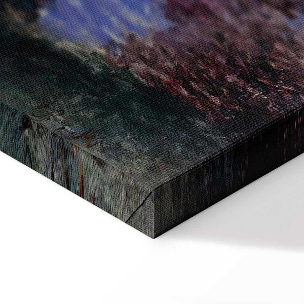 Quadro - Claude Monet – Coin de jardin à Montgeron