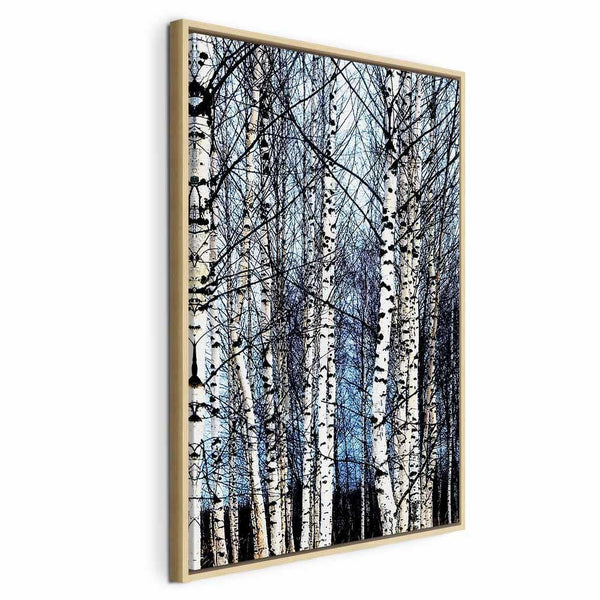 Quadro - Frosty January (1 Part) Vertical