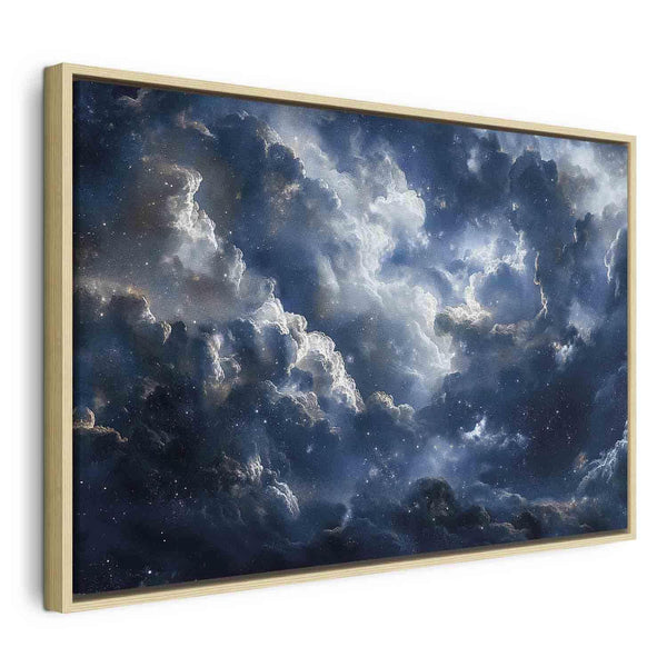Quadro - Astronomical Wonders: Clouds and Stars in Harmonious Combination